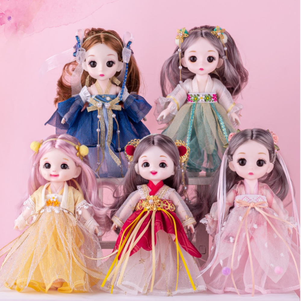 Korean Beauty Lifestyle - 17CM Puppe Dress Up Alte Koreanische