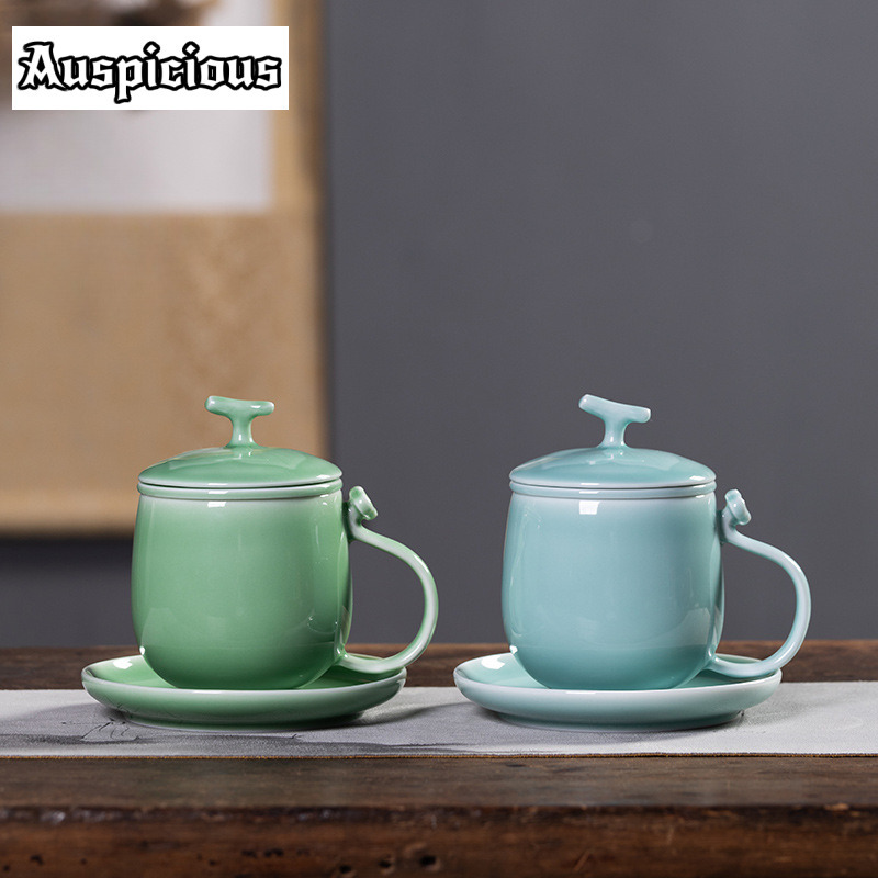 400 ml Azure Longquan Seladon  – Celadon Ceramic Cup Bewertung und Preis