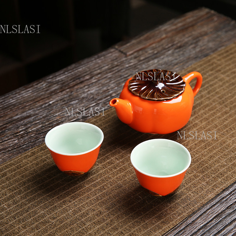Orangerotes Keramik-Teeservice – Celadon Ceramic Cup Bewertung und Preis
