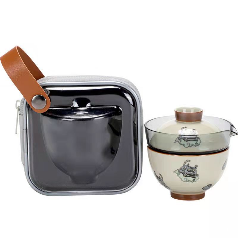 Reise Tee-Set Portable Tasche  – Korean Tea Set Bewertung und Preis